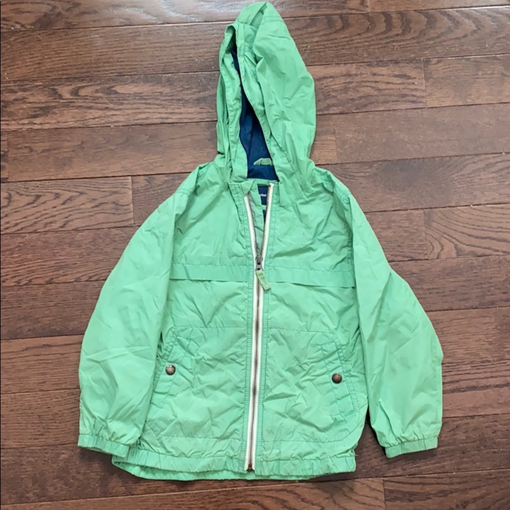 Gap spring green windbreaker size 5